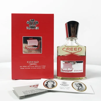 Pánske Parfumy Creed Viking Red Creed Dobre Vonia, Telo Sprej Perfum Darčeky Datovania Perfum Originálne Parfumy Kolínska voda pre Mužov