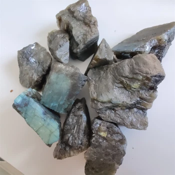 Prírodné Farebné Labradorit Crystal Pôvodné Moonstone Moonlight Kameň Liečivé Kryštály Optickej Energie Minerálne Rock Zariadených izbách