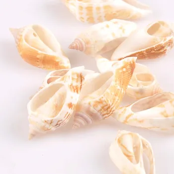 34-48 mm Prírodné Roztomilý Shell vzor pre KUTILOV, ručne vyrábané Šperky Mušlí Zápisník dekorácie 10pcs TRS0249