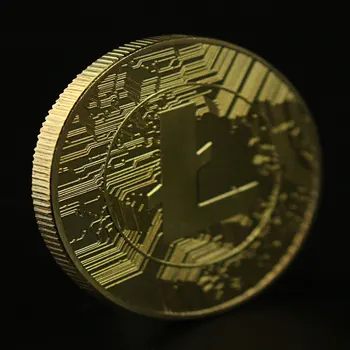 Litecoin Zberateľskú Pozlátené obchod so Šifrou Mince Non-mena Fyzickej Cryptocurrency Mince Litecoin Pamätné Mince