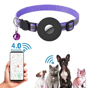 Nové Pet GPS Tracker Smart Locator Psa Značky Pet Detekcie Nositeľné Tracker Bluetooth pre Mačka, Pes, Vták Anti-stratil Tracker Golier