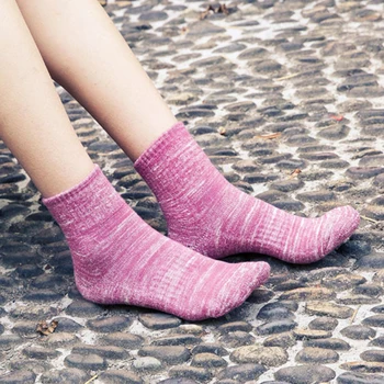 20 párov Jeseň Zimné Športové Ponožky Ženy Cottom Tepelnej Retro Štýl Ponožky vhodné pre Beh, Chôdza a Cyklistika Ponožky