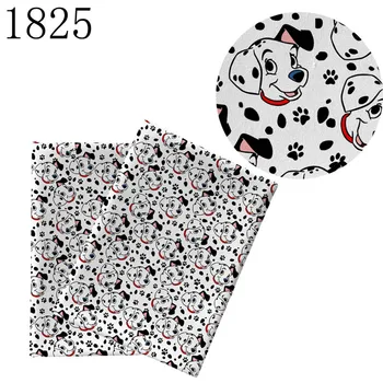 Polovica Dvore 45*140 cm DIY Kreslený film charakter Cruella Tlač Polyester bavlnená tkanina Patchwork Ručné šitie Materiálov 1825