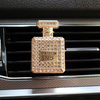 Diamond Parfum Fľašu Osviežovač Vzduchu Auto Interiérové Doplnky Diamond Parfum Fľašu Auto Air Vent