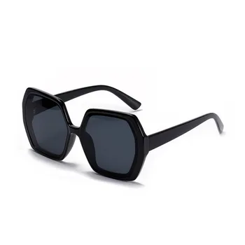 Vintage Nadrozmerné Námestie slnečné Okuliare Ženy, Luxusné Značky Black Leopard Slnečné Okuliare Muži Ženy Elegantné Veľké Odtiene UV400 oculos