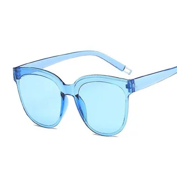 Móda Cat Eye Slnečné Okuliare Ženy Značky Dizajnér Gradient Zrkadlo Slnečné Okuliare Letné Štýl Candy Farby Bez Obrúčok Oculos De Sol