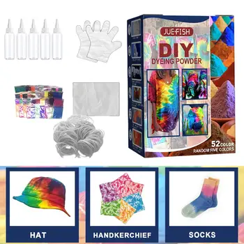 Farebné tie Dye Auta Farbenie Textílie, Textilné Tvorivé Hračky pre Dievčatá, Chlapcov Plavidlá, Textílie a Textilné Strany Skupiny Ručné Projektu