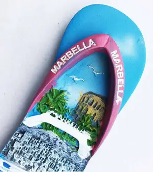 Marbella, slnečné pobrežie, Španielsko Chladnička Magnet Cestovné Suvenírov Domáce Dekorácie Chladnička Magnetických Nálepiek